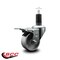 Service Caster 3'' Semi Steel Swivel 1-1/4'' Expanding Stem Caster Total Lock Brake SCC-EXTTL20S314-SSS-114 - alternate 2
